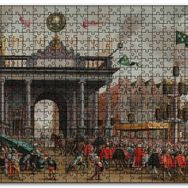 Cakapuzzle Zafer Takı ve Kralın Şehre Girişi Mdf 120 Parça Puzzle