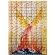 Cakapuzzle Zarif Anka Kuşu Görseli Mdf 255 Parça Puzzle