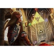 Cakapuzzle Zelda Ocarina Triforce Efsanesi Görseli 120 Parça Ahşap Puzzle