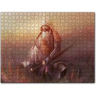Cakapuzzle Zırhı ve Silahlarıyla Samuray Mdf 1000 Parça Puzzle