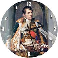 Cakatablo Napoleon Bonaparte Tahtta Tacı Duvar Saati