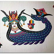 Cakatablo Şahmeran Çizimi 25x35 cm Ahşap Tablo