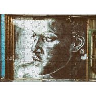 Cakatablo Siyahi Kadın Temalı Duvar Boyama 120 Parça Puzzle