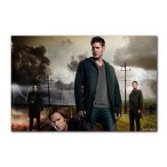 Cakatablo Supernatural Erkek Karakterler 25x35 cm Ahşap Tablo