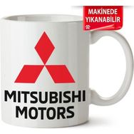 Çakılap 1mitsubishi Logo Baskılı Porselen Kupa Bardak