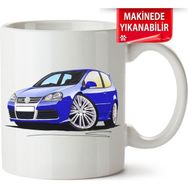 Çakılap Vw Golf 5 Baskılı Porselen Kupa Bardak