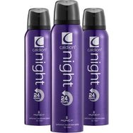Caldion Night 3x150 ML Erkek Sprey Deodorant