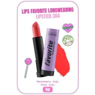 Callista Lips Favorite Longwearing Lipstick 304 Tangerino Pembe Ruj