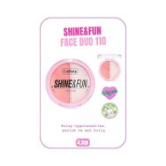 Callista Shine Fun Face Duo 110 Party Gang Allık ve Aydınlatıcı Paleti