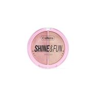 Callista Shine Fun Face Duo 130 Shine Squad Allık ve Aydınlatıcı Paleti