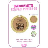 Callista Smooth Matte Compact Powder 30 Dark Honey Mat Görünümlü Pudra