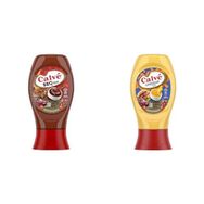 Calve BBQ Sos 290 gr + 240 gr Cheddar Sos