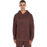 Calvin Klein 000NM2454E L/S Hoodie Kahverengi Erkek Sweatshirt