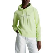 Calvin Klein Archıval Monologo Hoodie Yeşil Kadın Sweatshirt