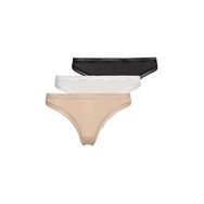 Calvin Klein Beyaz 3`lü Kadın Tanga