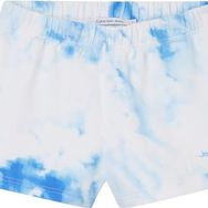 Calvin Klein Beyaz Aqua All Over Print Kadın Şort