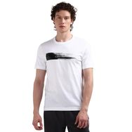 Calvin Klein Brush Logo Beyaz Erkek T-shirt