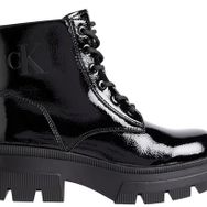 Calvin Klein Chunky Combat Laceup Boot Wn Siyah Kadın Bot