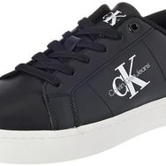 Calvin Klein Classic Cupsole Laceup Low LTH Siyah Erkek Spor Ayakkabı