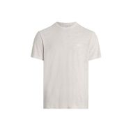 Calvin Klein Cotton Linen Beyaz Erkek T-shirt