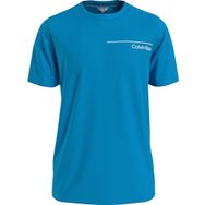 Calvin Klein Crew Neck Tee Mavi Erkek T-shirt