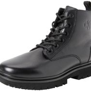 Calvin Klein Eva Mıd Lace Up Boot Lth Wl Wn Siyah Kadın Bot