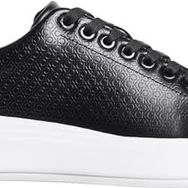 Calvin Klein HW0HW01792 Raised Cupsole Lace Up Nano MN Siyah Kadın Spor Ayakkabı