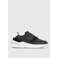 Calvin Klein HW0HW018690GQ Siyah Deri Kadın Sneaker
