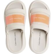Calvin Klein Hybrid Sandal Tpu in Lum Met Bej Kadın Sandalet