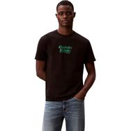 Calvin Klein Jeans Erkek 30S AB TOPTAN JEA Grafik Tişörtler, Siyah / beyaz, M