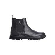 Calvin Klein Jeans Eva Mid Chelsea Boot LTH Siyah Erkek Bot