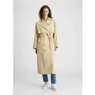 Calvin Klein Jeans J20J222582AAT Bej Kadın Trençkot