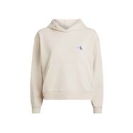 Calvin Klein Jeans J20J222732ABJ Kapüşon Yaka Bej Kadın Sweatshirt