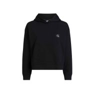 Calvin Klein Jeans J20J222732BEH Kapüşon Yaka Siyah Kadın Sweatshirt