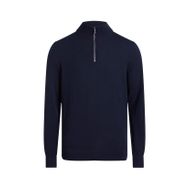 Calvin Klein K10K110421CHW Dik Yaka Slim Fit Mavi Erkek Kazak