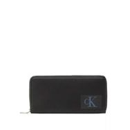 Calvin Klein K60K610350 Black Sculpted Zip Around Kadın Cüzdanı