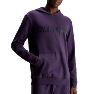 Calvin Klein L-S Hoodie Mor Erkek Sweatshirt