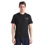 Calvin Klein Linear Chest Graphic Siyah Erkek T-shirt