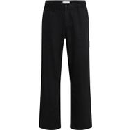 Calvin Klein Linen Siyah Pant Erkek Pantolon