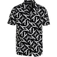 Calvin Klein Resort Shirt-Print Siyah Erkek T-shirt