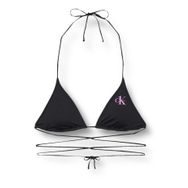 Calvin Klein Siyah Üçgen Top Kadın Bikini Üstü