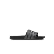 Calvin Klein Slide Aop Siyah Erkek Terlik