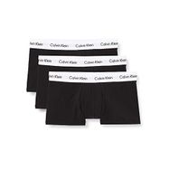 Calvin Klein U2664G Siyah Düşük Bel 3'lü Erkek Boxer