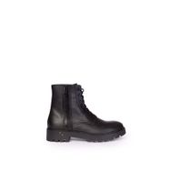 Calvin Klein YM0YM00843 Combat Mid Laceup Boot LTH Erkek Siyah Bot