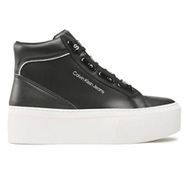 Calvin Klein YW0YW00869-0GJ Siyah Kadın Boğazlı Sneaker