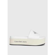 Calvin Klein YW0YW010360F9 Krem Kadın Terlik