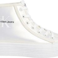 Calvin Klein YW0YW01226 Bold Vulc Flatf Mid Laceup NY WN Beyaz Kadın Spor Ayakkabı