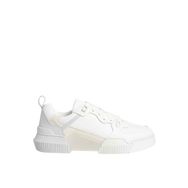 Calvin Klein YW0YW01306PSX Krem Deri Kadın Sneaker Ayakkabı