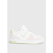 Calvin Klein YW0YW0144602U Beyaz Süet Kadın Sneaker