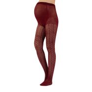 CALZITALY Bordo Şarabı Hamile Külotlu Çorabı